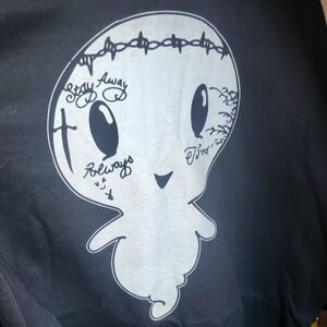 Post Malone "Ghost Malone" XL crew sweatshirt Black